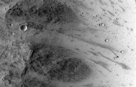 Boulder On Mars Satellite Image Stock Image C0238188 Science