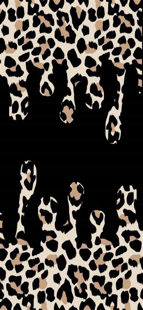 Download Cheetah Print Drip Wallpaper