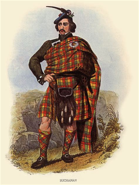 Clan Buchanan Tartan Mcian