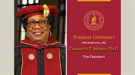 Tuskegee University Announces Dr Charlotte Morris As New President
