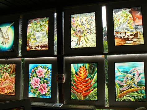 Kl Crafts Cultural Center Paintings On Silk Laura Simion Flickr