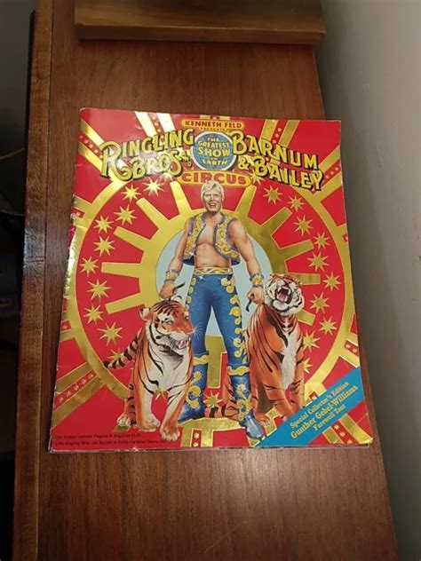 Vtg Ringling Bros Barnum Bailey Circus Th Ed Souvenir Program