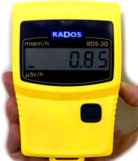 Jp Rados Radiation Survey Meter Check Alarm With Eyes And