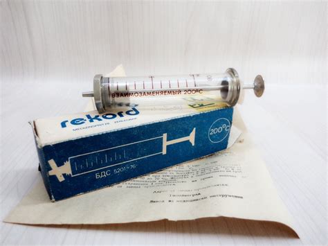 Vintage Medical Syringe Medical Syringe From 70 Glass Etsy Australia