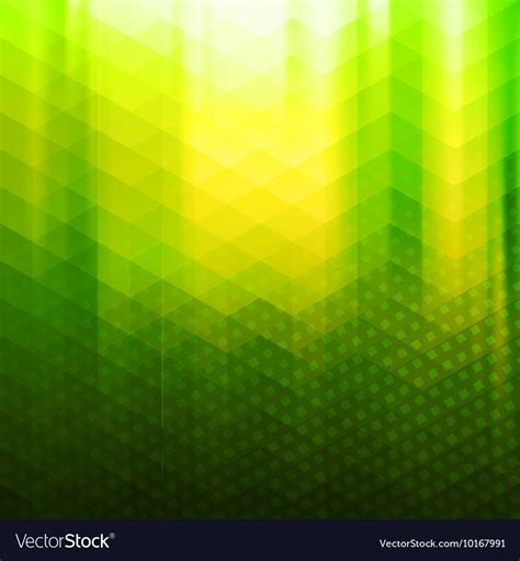 Green Yellow Color Polygonal Background Royalty Free Vector