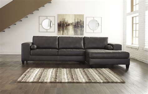 The large area ashley furniture sectional sofa comfortable seating making sure that everybody has the perfect seat in the living room. Nokomis 87701-17 by Ashley Furniture Sectional Sofa Faux ...