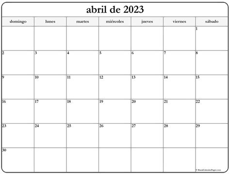 Abril De 2023 Calendario Gratis Calendario Abril