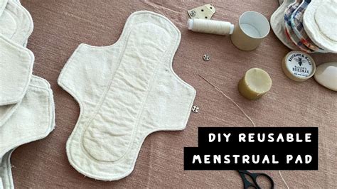 Diy Reusable Menstrual Pads Free Sewing Pattern Reusable Menstrual