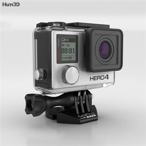Compare the latest & greatest gopro cameras on gopro.com. GoPro HERO4 Black 3D model - Electronics on Hum3D