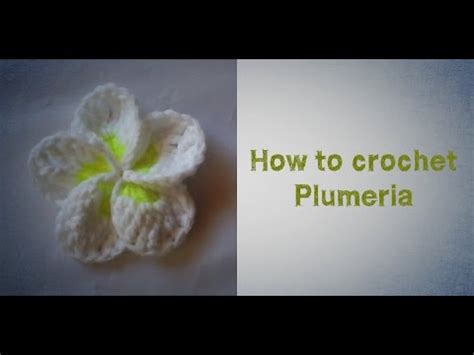 You will love this hawaiian flowers crochet pattern and we have a video tutorial for you to view also. Crochet Vlog 16 | How to Crochet Plumeria - YouTube