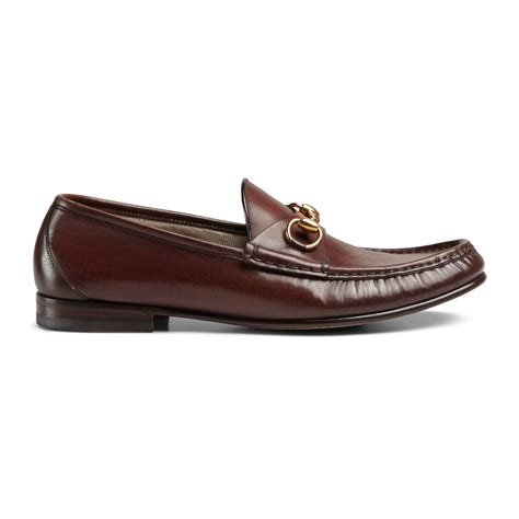 Gucci 1953 Horsebit Leather Loafer In Brown Leather Brown For Men