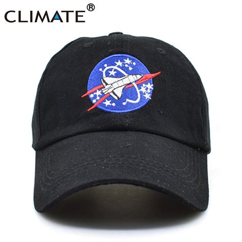 Climate Women Men New Black Baseball Caps Spacex Outer Space Fans