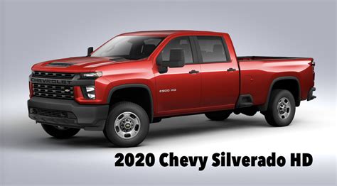 2020 Chevy Silverado Hd Online Configurator Is Live For Now Its Crew