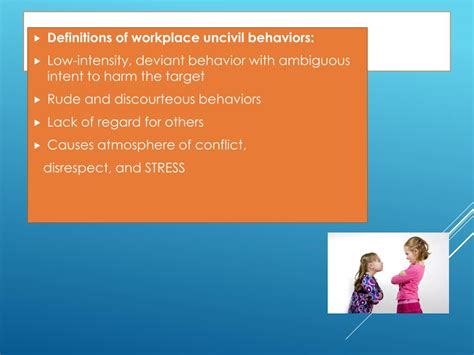 Ppt Incivility In The Workplace Powerpoint Presentation Free