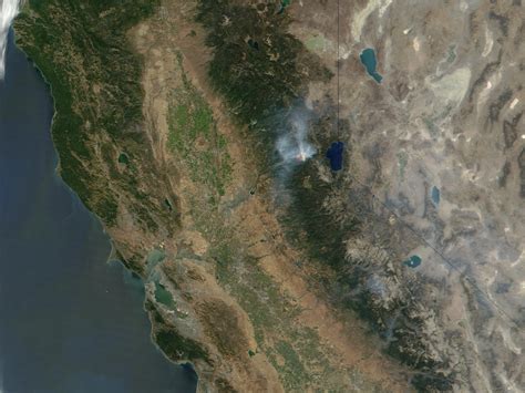 Nasa Visible Earth Wildfires In California