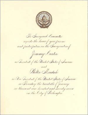 1977 Official Inaugural Invitation-3033
