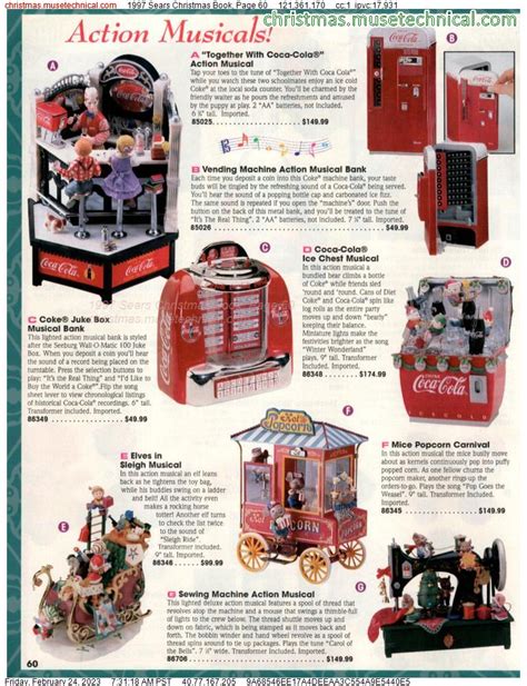 1997 Sears Christmas Book Page 60 Catalogs And Wishbooks