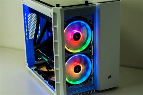 Valkyrie Gaming Pc In Corsair Crystal 280x Rgb White Evatech News
