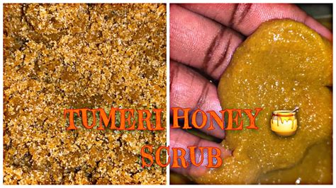 Diy Tumeric Honey Sugar Scrub For Glowing Skin Renee Mckoy Diy