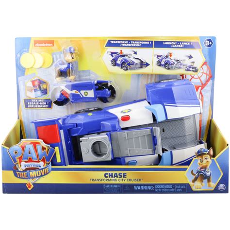Buy Paw Patrol Movie Chases 2 In 1 Transforming Movie City Cruiser