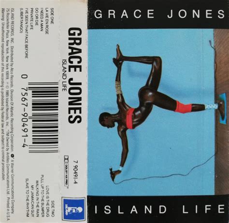 Grace Jones Island Life 1985 Sr Dolby Hx Pro Cassette Discogs