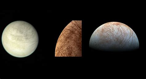 Jupiter's moon europa is a cold, icy, and bright oddity in our solar system. Water vapor discovered on Europa - Search for life ...