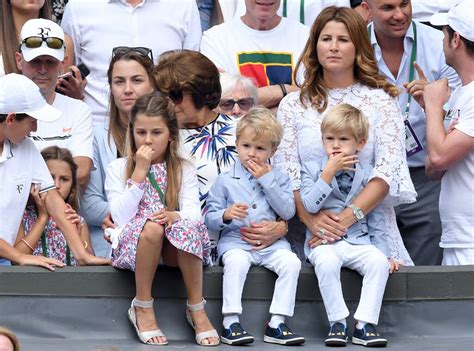 Many of us wouldn't consider that luck but with about 100 million dollar that should be ok. Roger Federer's 2 Sets of Twins Steal the Show at ...