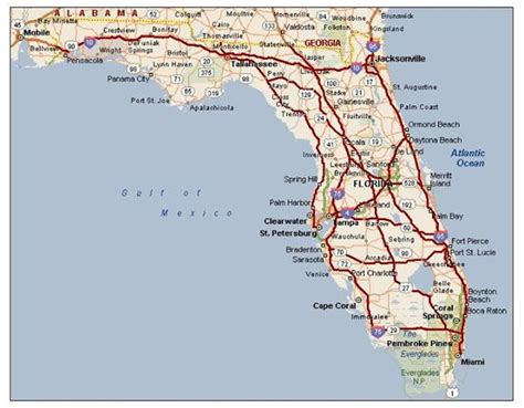 Elgritosagrado11 25 Luxury Florida Highway Map