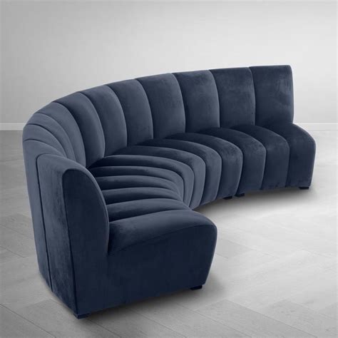 Modular sofas are made up of individual modular sections that you can place together to create your own bespoke sofa. EICHHOLTZ Sofaelement Lando Savona Midnight Blue bei ...