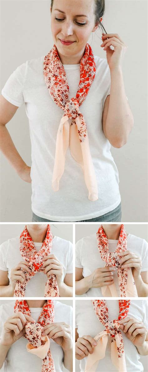 Sale Wearing Scarf Around Neck In Stock