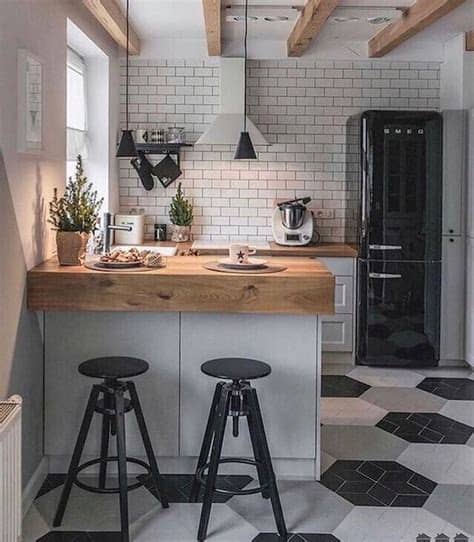 90 Beautiful Small Kitchen Design Ideas (25) - Ideaboz