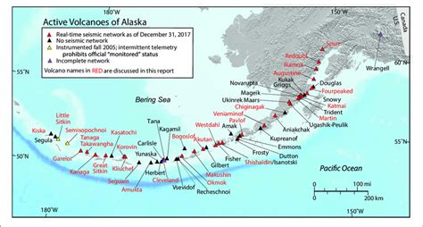 3 Alaskan Volcanoes In Orange Alert After Elevated Seismic Activity And
