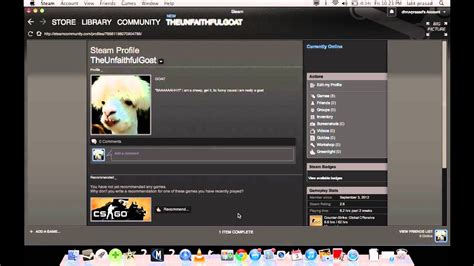 Changing Your Steam Profile Picture Youtube