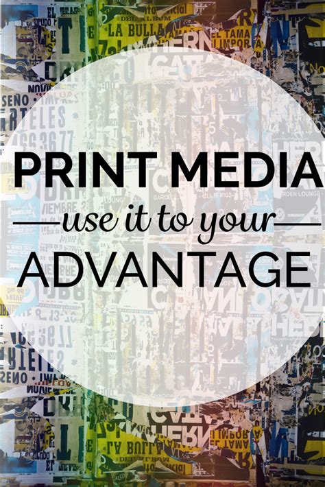Print Media Use It To Your Advantage Types Of Print Media Media