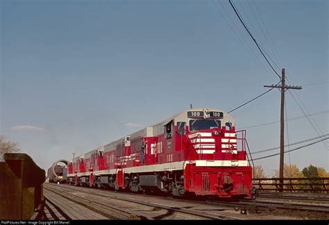 100 Chicago Burlington And Quincy Railroad Ge U25b At Denver Colorado