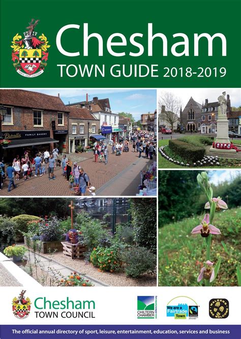 Poetry, dance, bribery, jon richardson being uncomfortable… this task had it all. Chesham Town Guide 2018 - 2019 by Hawkes Design and ...