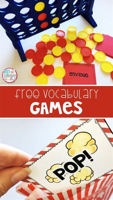Make Your Own Vocabulary Games Online