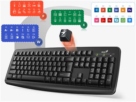 Genius KM-8100 Smart Wireless Desktop Keyboard 31340004400 | CA