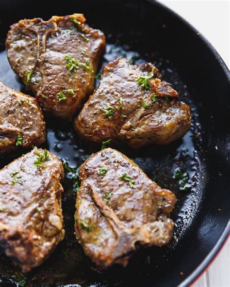 Lamb Loin Chops In The Oven Perfectly Cooked Juicy And Tender Lamb