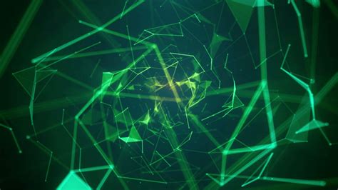 4k Green Plexus Particles Motion Background Vfx Free To Use 4k