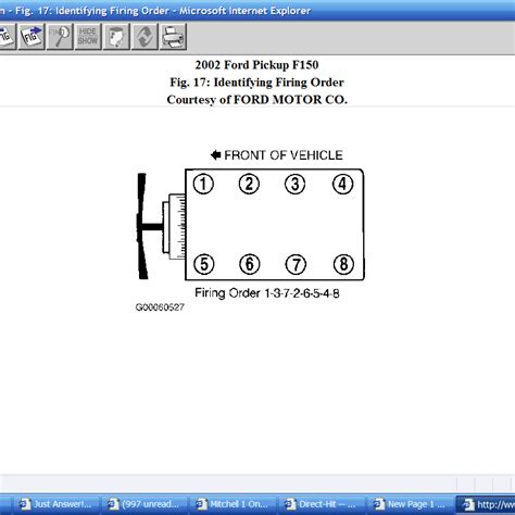 2007 Ford F150 54 L Firing Order Wiring And Printable