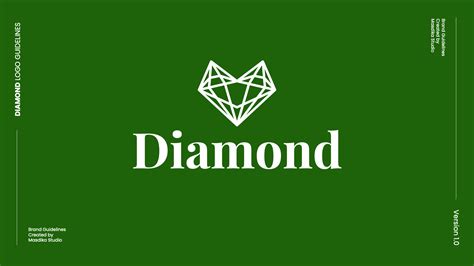 Diamond - Brand Guidelines Google Slides Template | Brand guidelines, Logo guidelines, Keynote 