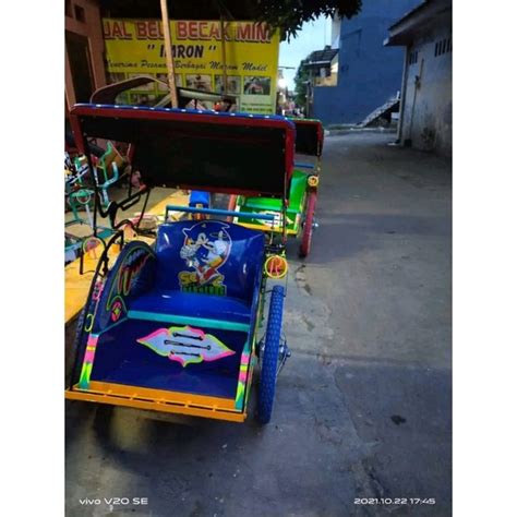 Jual Becak Mini Untuk Anak Anak Usaha Penyewaan Di Alun Alun Shopee