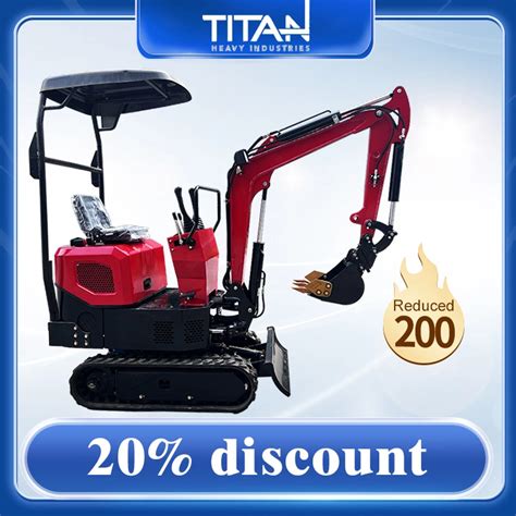 Hydraulic Transmission New TITAN Nude In Container Escavator For Mining
