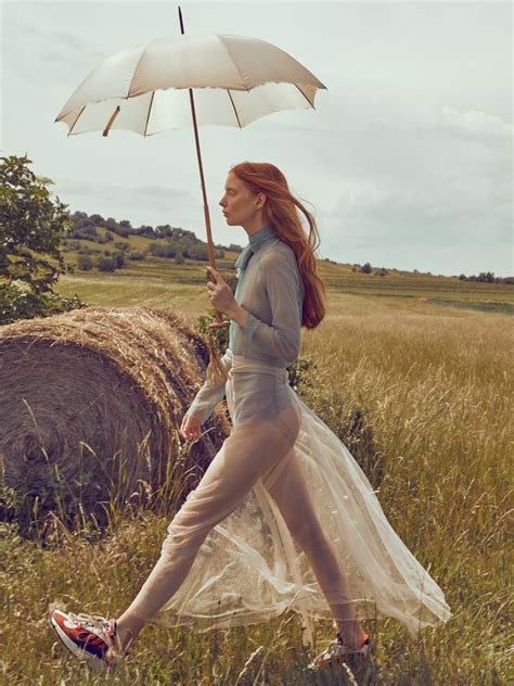 Fashion Editorial For Vogue Ukraine Closer To Nature