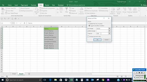 Count Duplicates In Excel Youtube