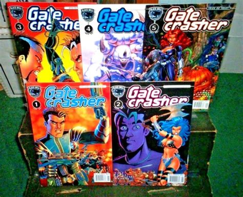 Gate Crasher 1 2 3 4 5 Black Bull Comics Amanda Conner Art Blue Tonya Strikes Eur 534