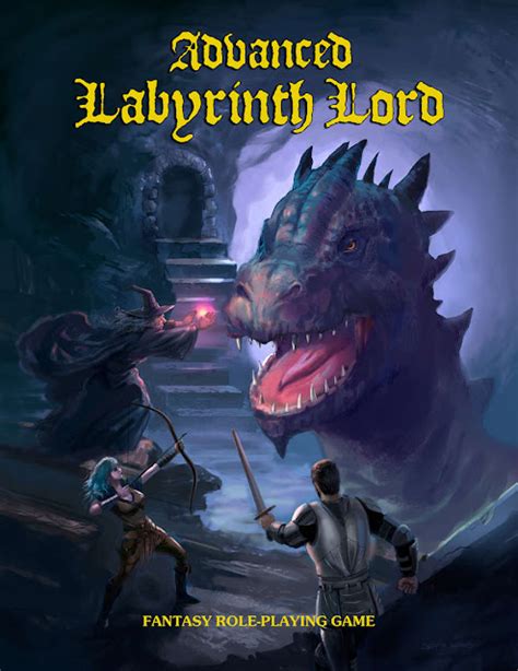 Tenkars Tavern New Release Advanced Labyrinth Lord Dragon Cover