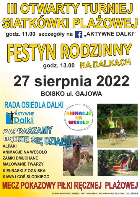 III Otwarty Turniej Siatkówki Plażowej turnieje plażówki Gniezno