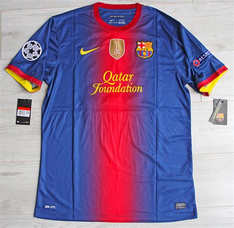 Koszulka Piłkarska Fc Barcelona Home Retro 201213 Nike 10 Messi Fc